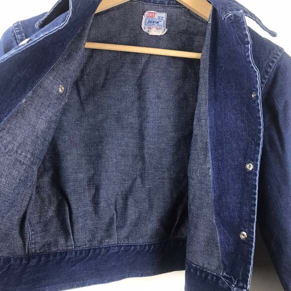 Vintage 1950's Levis short horn collectors jean jacket - Picture 3 of 8
